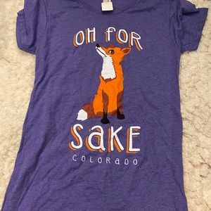 oh for fox sake t shirt